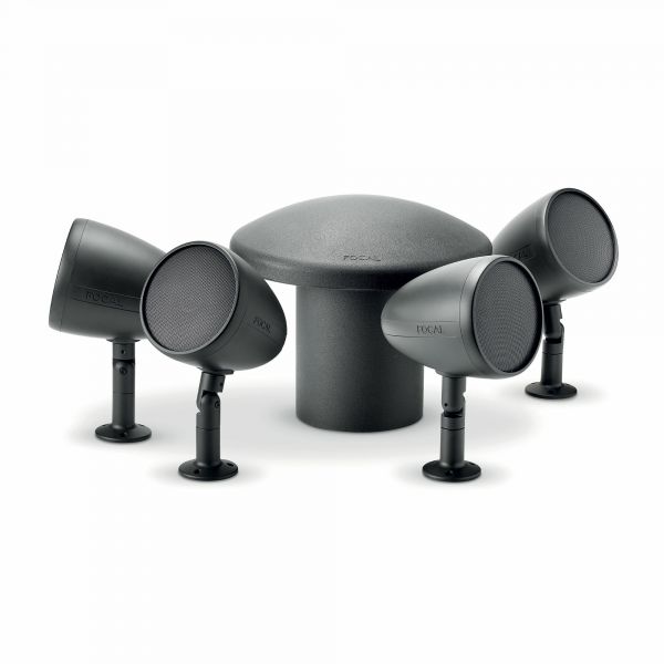 Littora 200 OD 4.1 Custom Install - Pack Enceinte extérieur 2 paires OD Sat 5 + 1 caisson de basse OD Sub 12